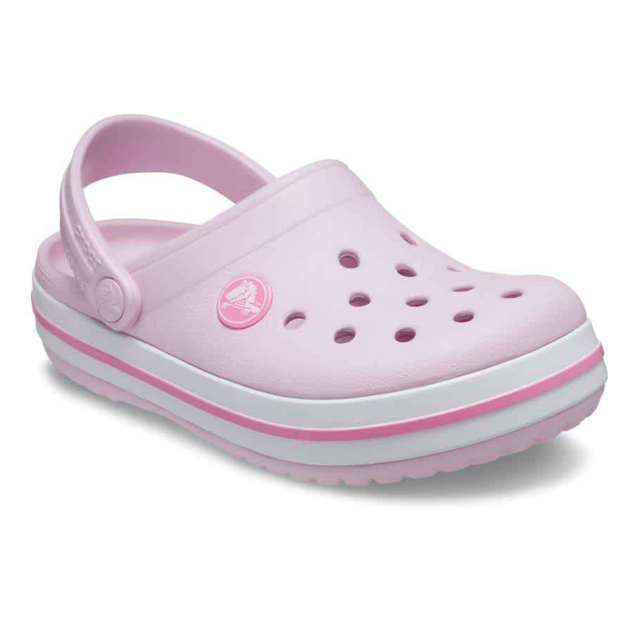 Crocs Crocband Clog T  Ballerina Pink  UK Junior 5