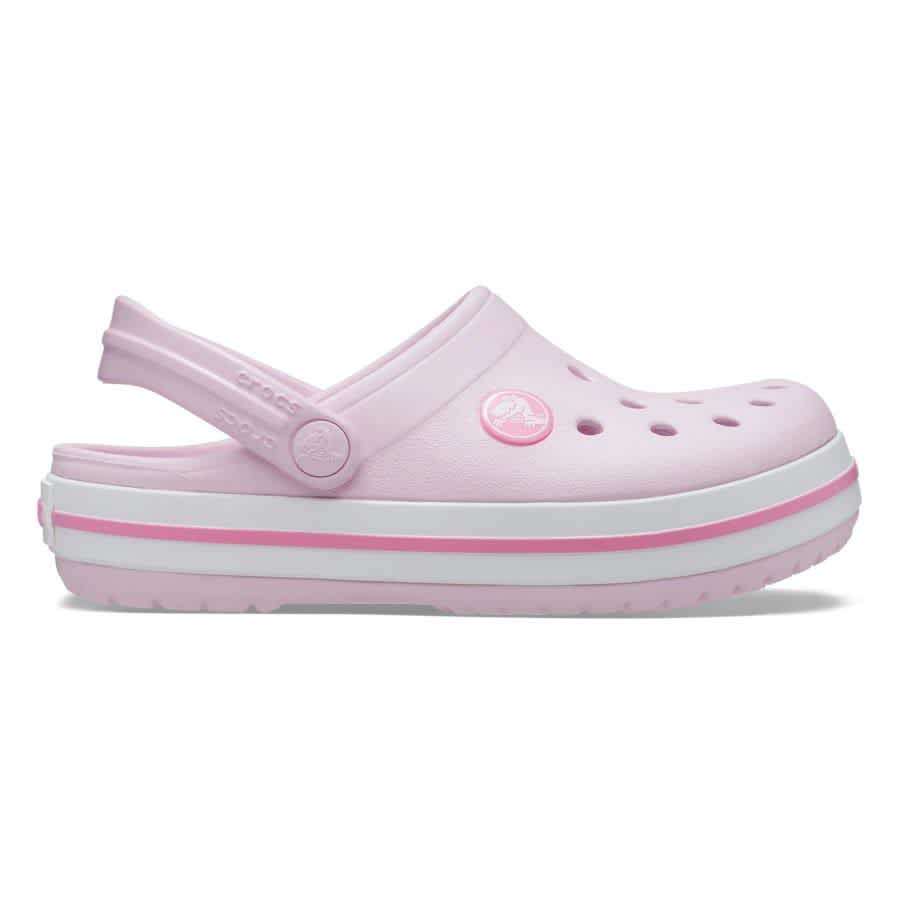 Crocs Crocband Clog T  Ballerina Pink  UK Junior 5