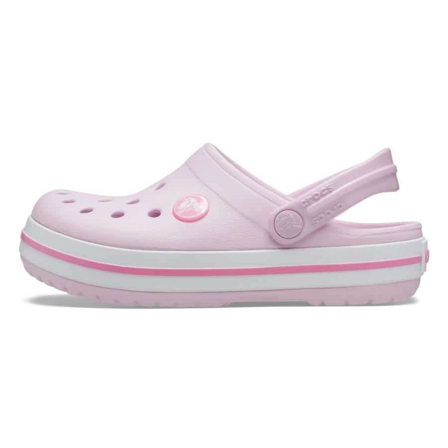 Crocs Crocband Clog T  Ballerina Pink  UK Junior 5