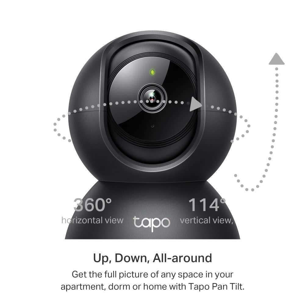 TP-Link Tapo C211 Pan/Tilt Home 2K 360 Security Wi-Fi Camera voice control