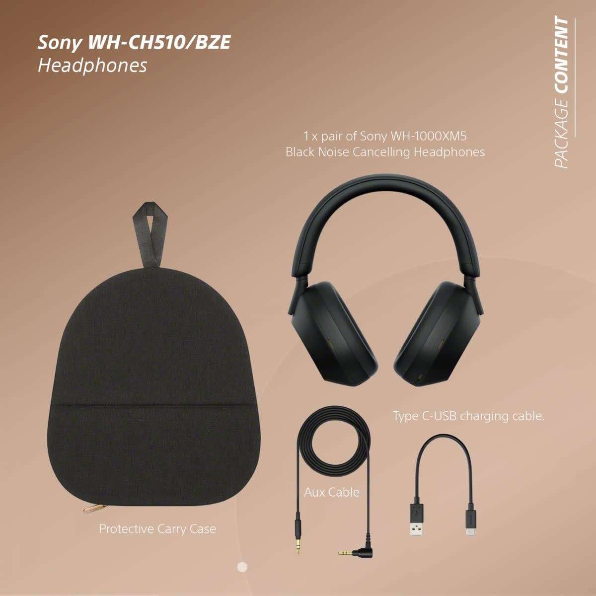 Sony Wireless Noise-Cancelling Headphones WH-1000XM5