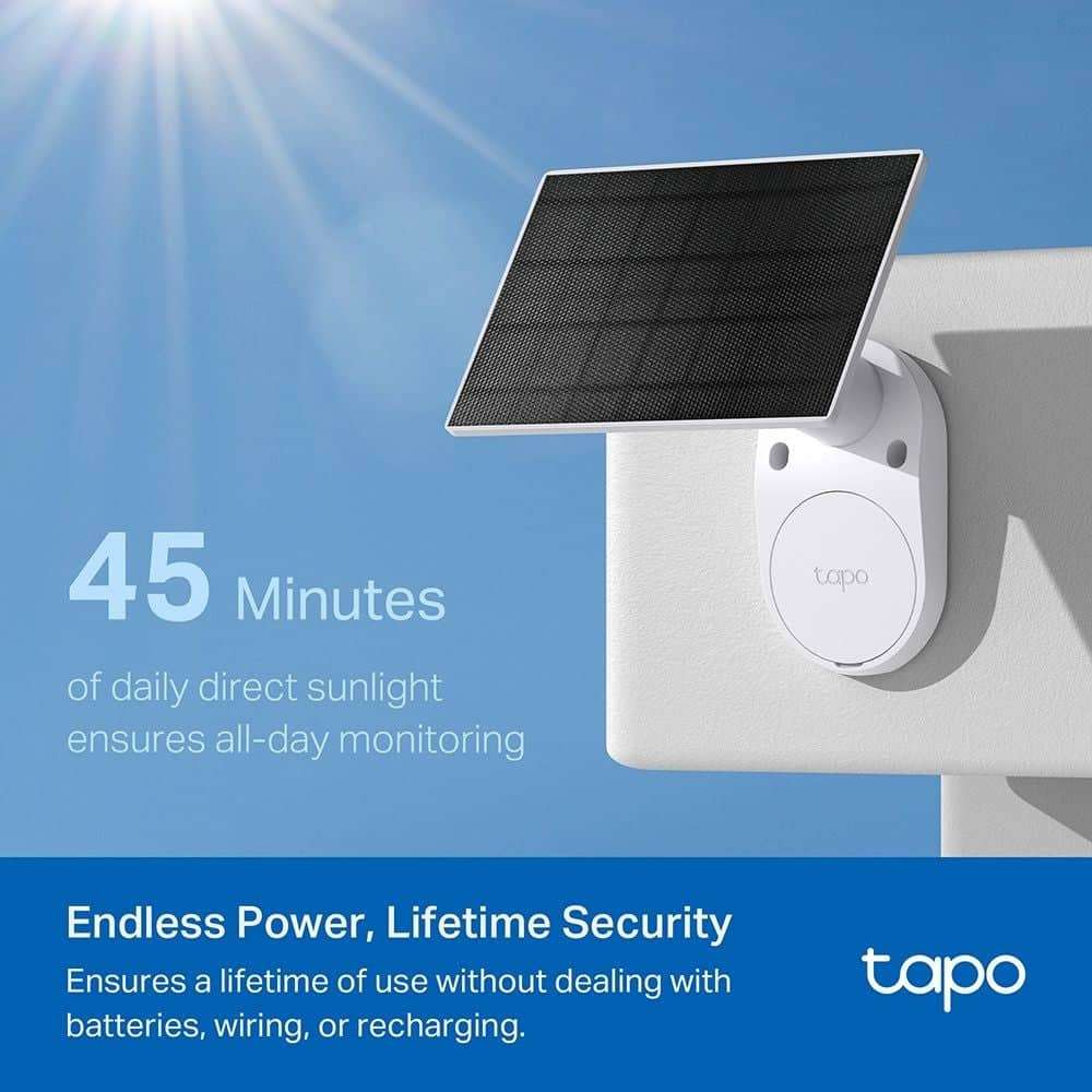 TP-Link Tapo C410(3-pack) Solar-Powered Security Camera Kit