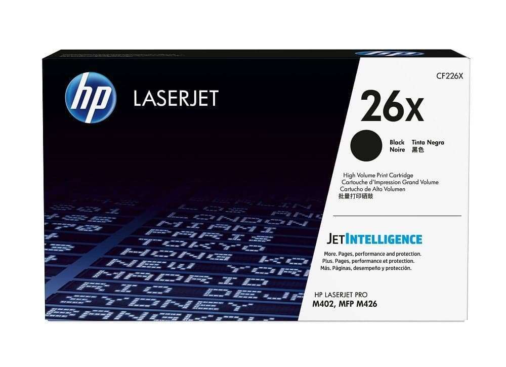 HP 26X High Yield Black LaserJet Toner Cartridge