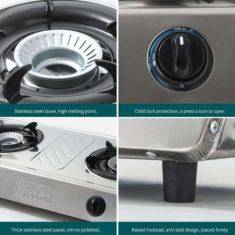 Nice Cooker Gas Stove 2 Burner