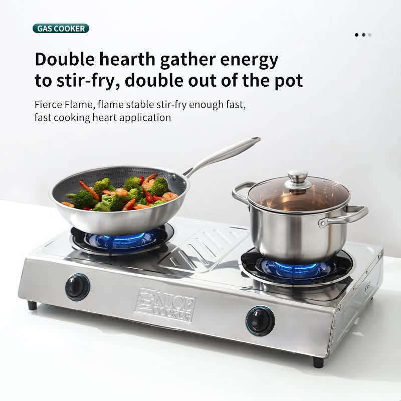 Nice Cooker Gas Stove 2 Burner