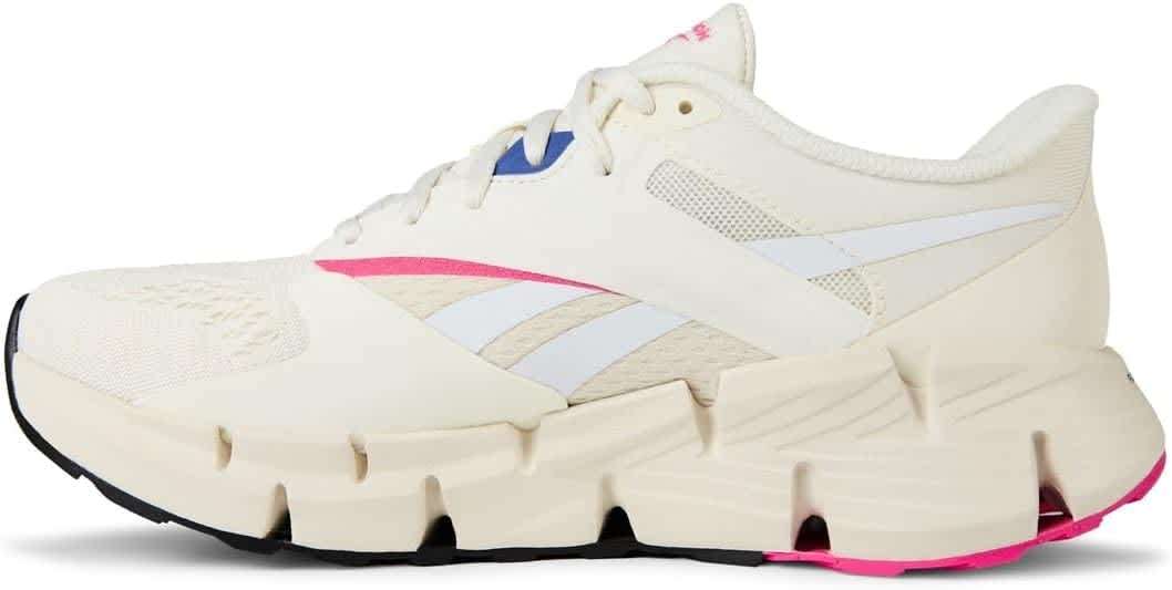 Reebok Women's Zig Dynamica 5 Road Running Shoes  Chalk/Stepur/Laspin  UK 8
