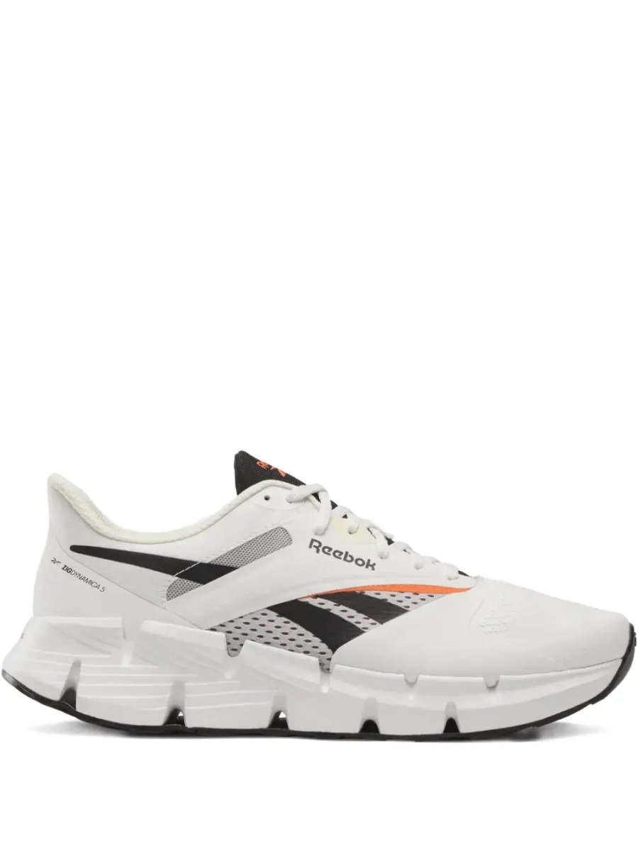 Reebok Men's Zig Dynamica 5 Road Running Shoes  White/Core Black/Dynamic Red  UK 8
