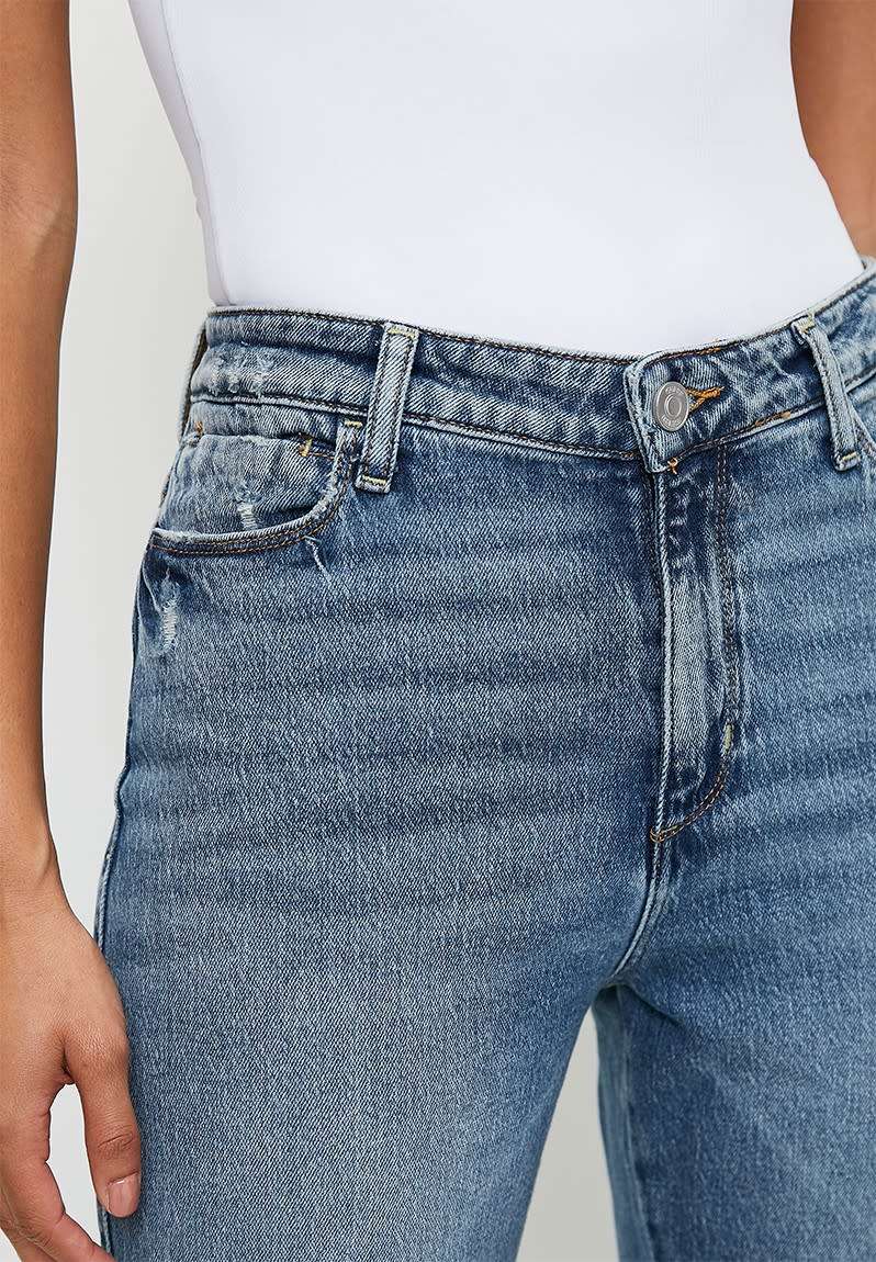 1981 High Rise Straight - Mid Wash - XS