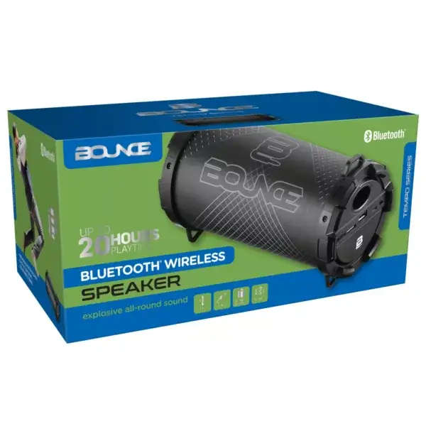 Bounce Tempo Series 5W Bluetooth Speaker  Black