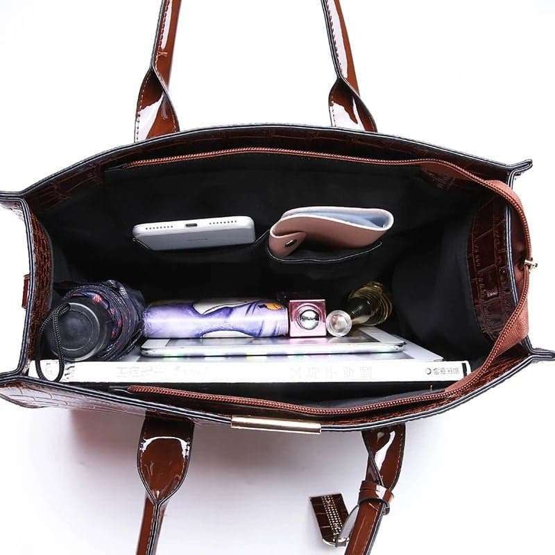 Amore Red PU Leather Handbag 2.0