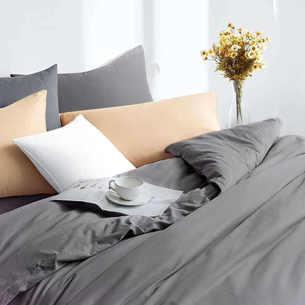 Just Home 2 Pack Bed Pillow Set - Black