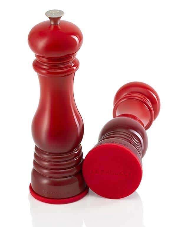 Le Creuset Set of 2 Silicone Mill Caps - Cerise