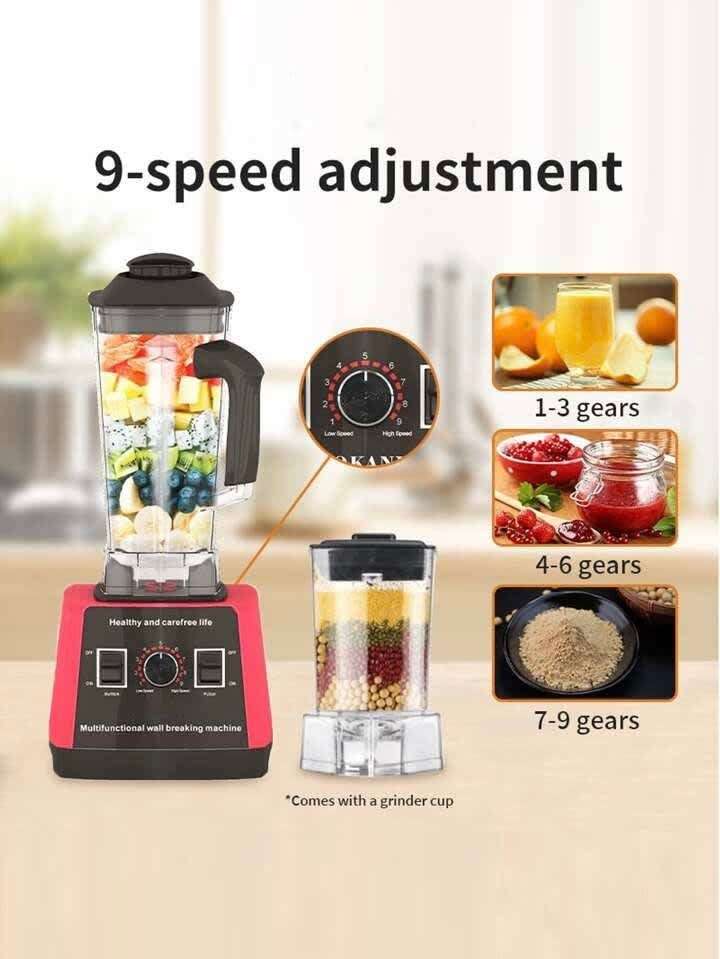 Multifunctional Wall Breaking Commercial 2in1 Blender