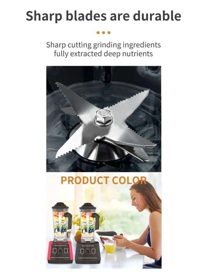 Multifunctional Wall Breaking Commercial 2in1 Blender