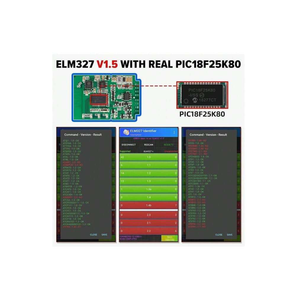 Kingbolen WI-FI ELM 327 OBD2 Scanner