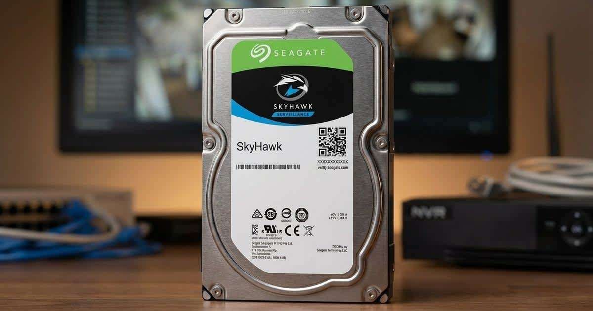 Seagate Skyhawk Surveillance Hard Drive - 2TB