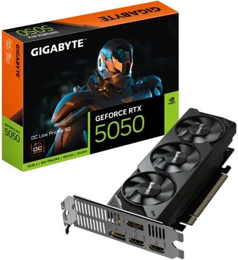 Gigabyte GeForce RTX 5050 OC Low Profile 8G Graphics Card
