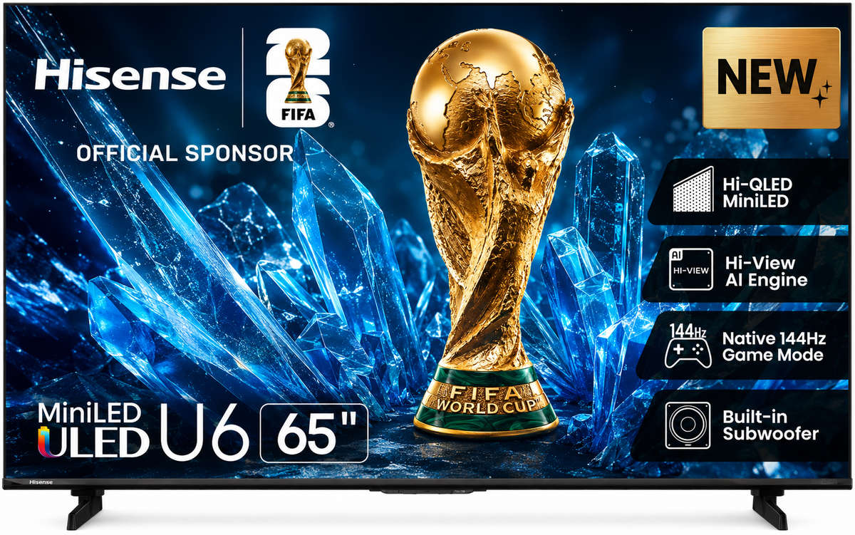 Hisense 65 Inch U6S UHD Mini LED Smart TV