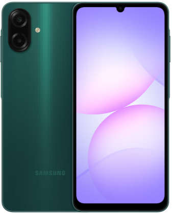 Samsung Galaxy A07 6.7 Inch Dual SIM LTE Smartphone Green