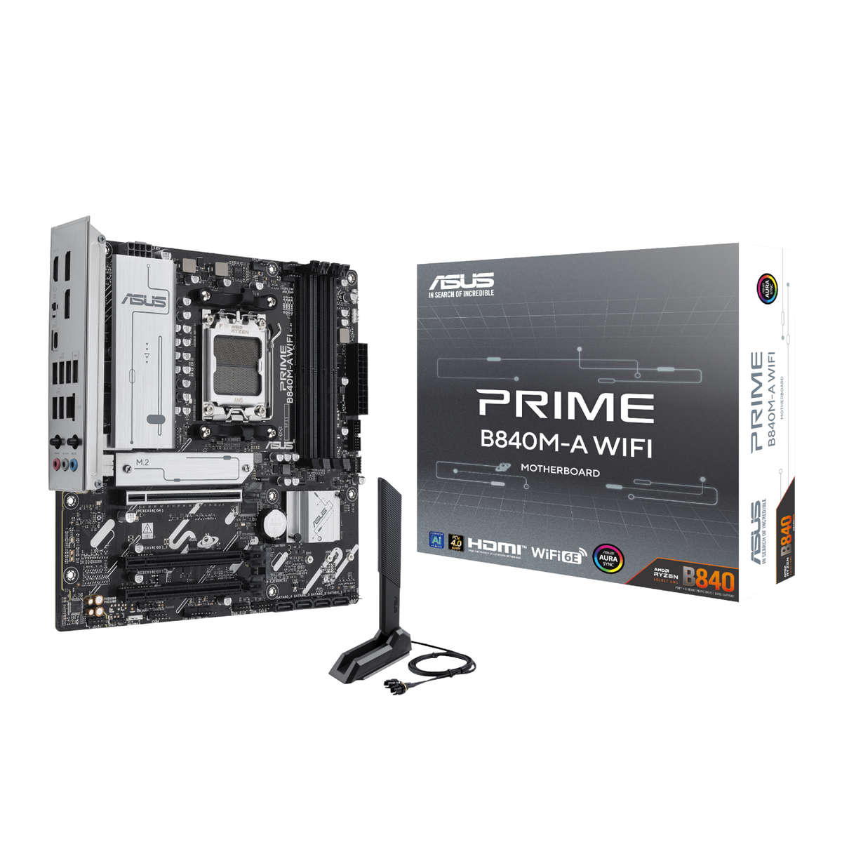 Asus PRIME B840M-A WIFI M-ATX Gaming Motherboard