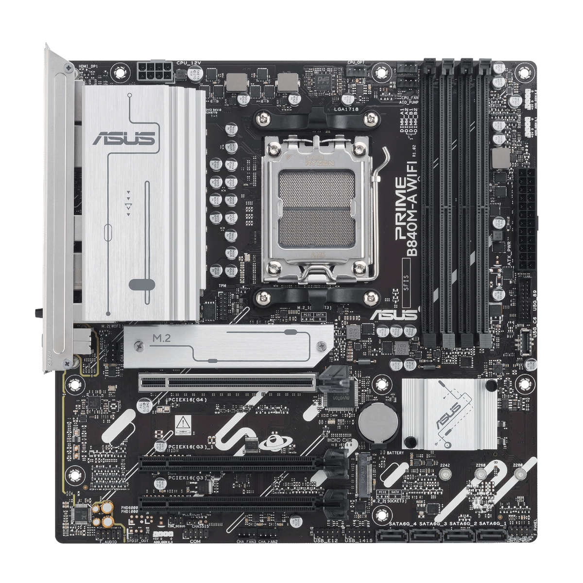 Asus PRIME B840M-A WIFI M-ATX Gaming Motherboard