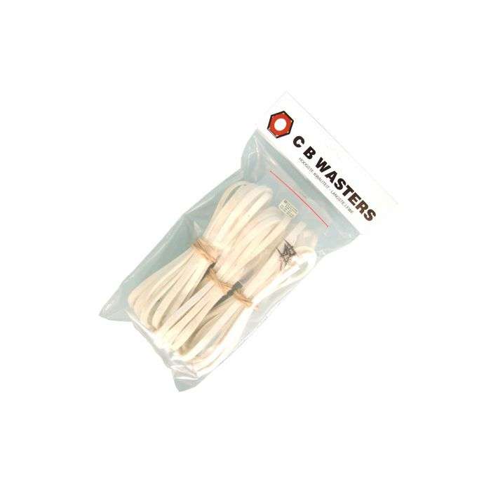 Cb Washers - Riempie - White- Conveyor Belt Packed - 9m - 2 Pack