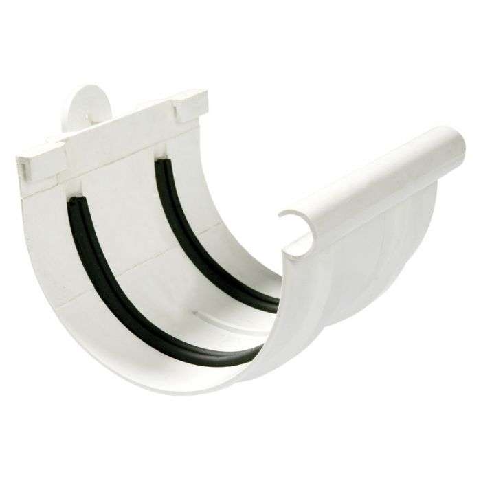 Pvc Half-Round Gutter Connector