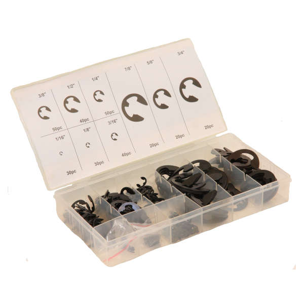 Micro-Tec - E-Clip Assortment 300 Piece - 2 Pack