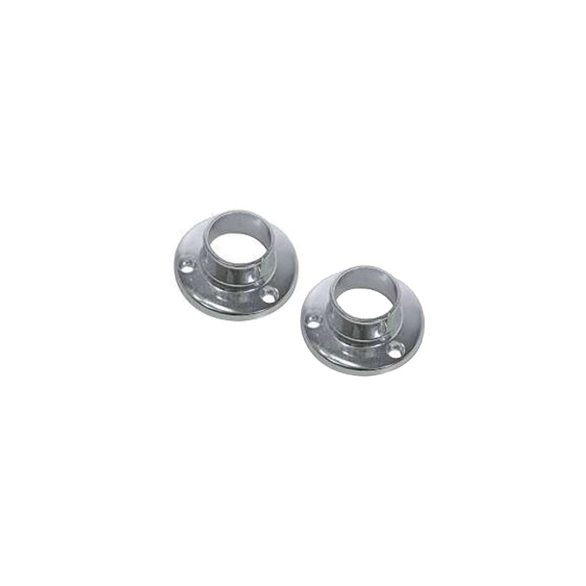 Flange Brackets - Cp - 19mm - Pair - 274 - 2 Pack