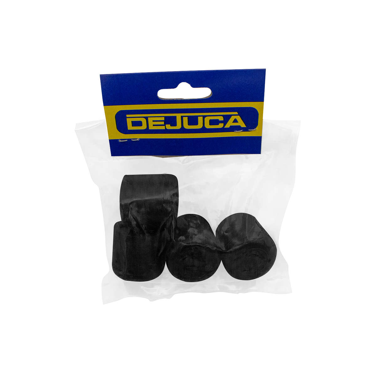 Dejuca - Round - Rubber - Ferrules - 25mm - 4/pkt - 2 Pack