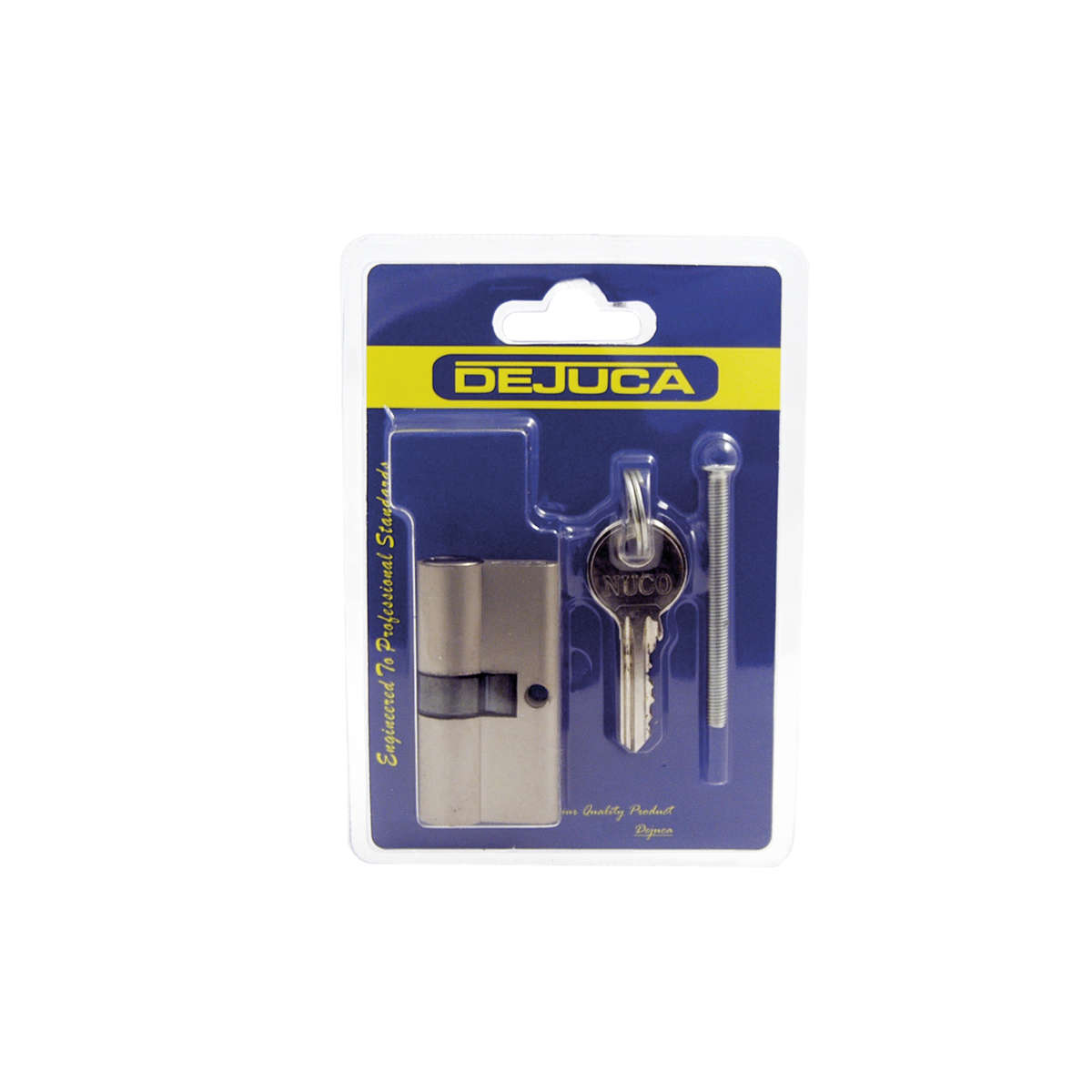 Dejuca - Euro Profile Cylinder - C/p - 60mm - 2 Pack