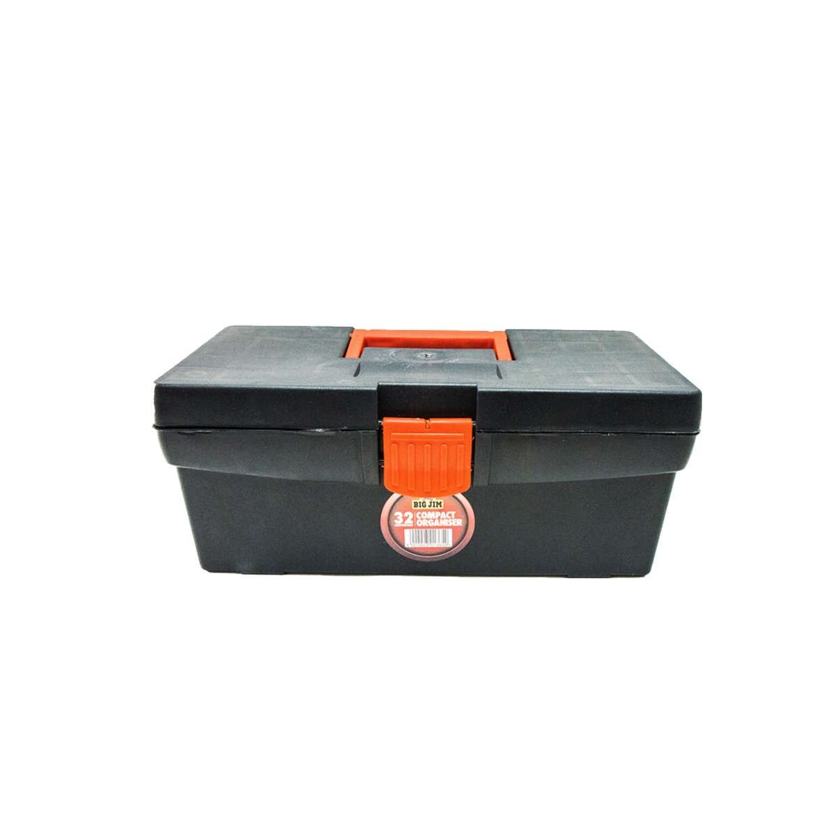 Big Jim - Tool Box - Basic Compact - Pvc - Black - 320mm - 2 Pack