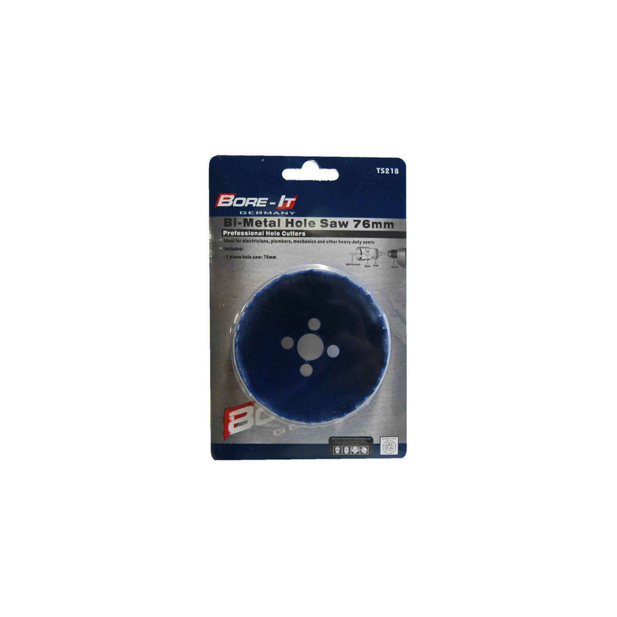 Bore-it - Hole Saw - Bi-metal - 76mm - 2 Pack