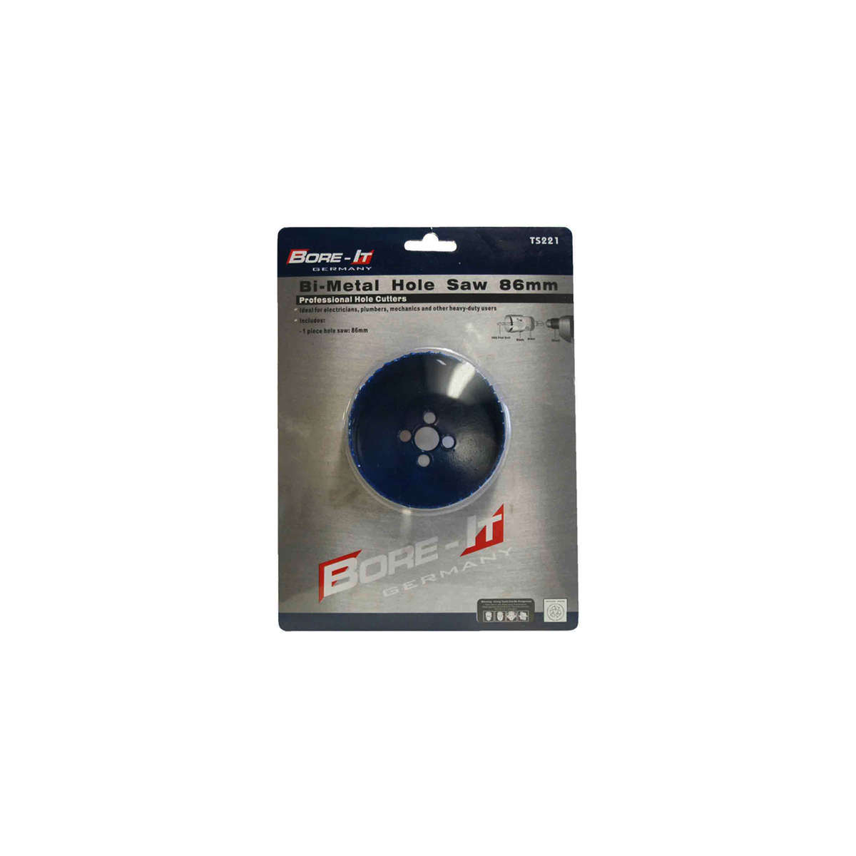 Bore-it - Hole Saw - Bi-metal - 86mm - 2 Pack