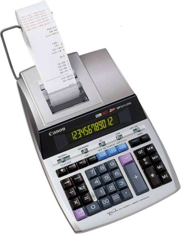 Canon MP1211-LTSC 12-digit, 2-colour printing with tax