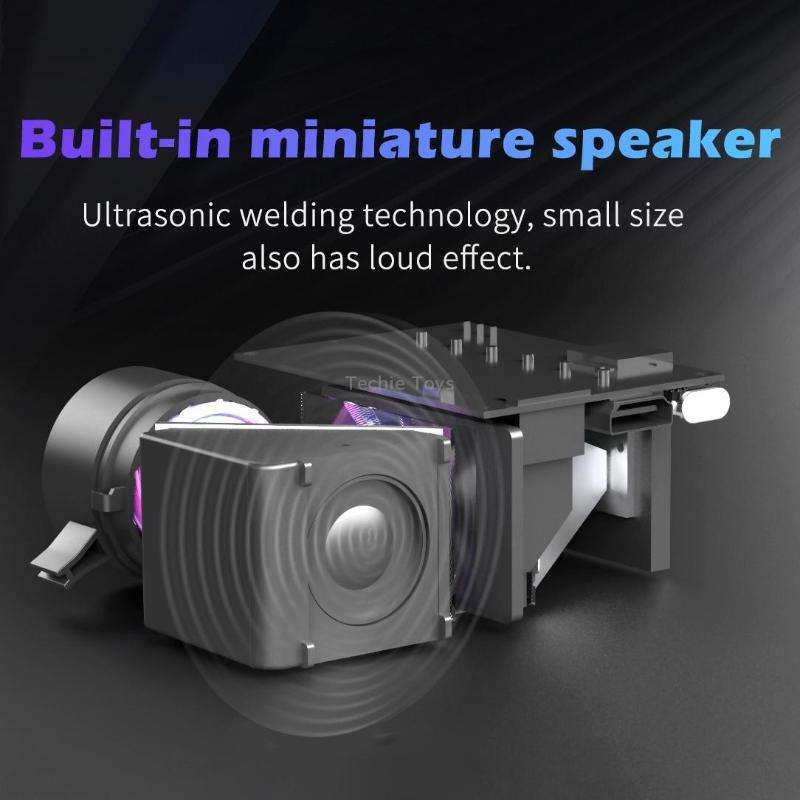 T300 25ANSI LED Portable Home Multimedia Game Projector, Plug Type:EU Plug(Black)