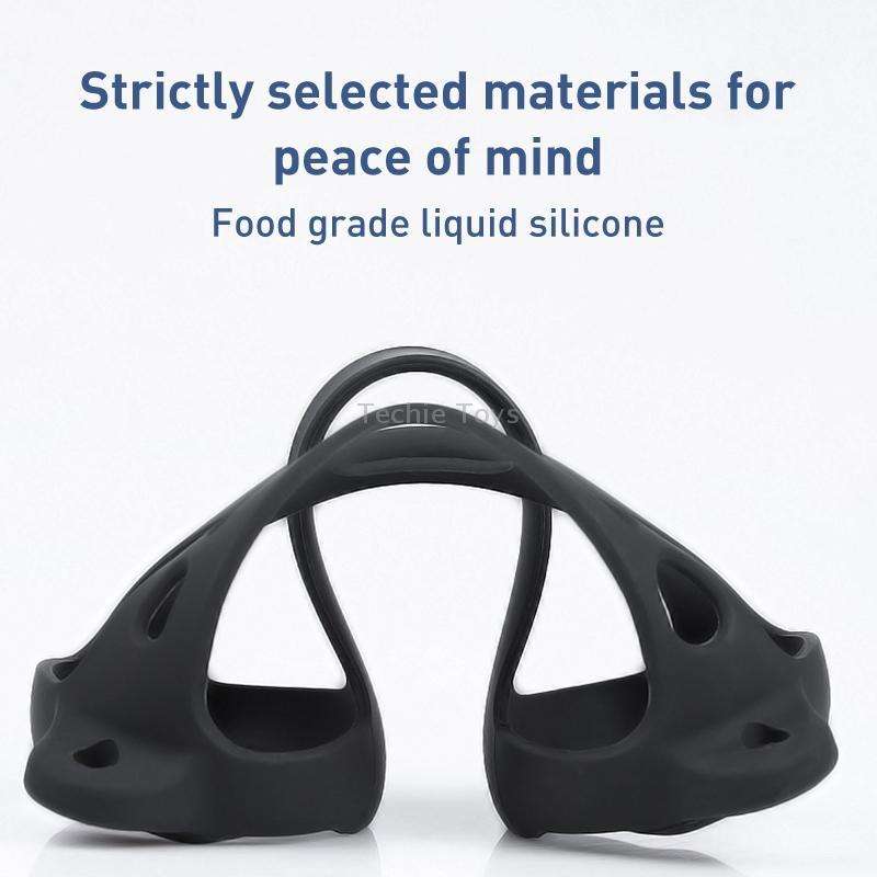 For JBL Flip 6 Bluetooth Speaker Portable Silicone Case with Shoulder Strap(Black)