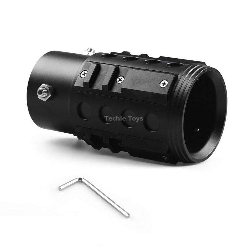 Car Modification Exhaust Pipe Tail Throat(Black)