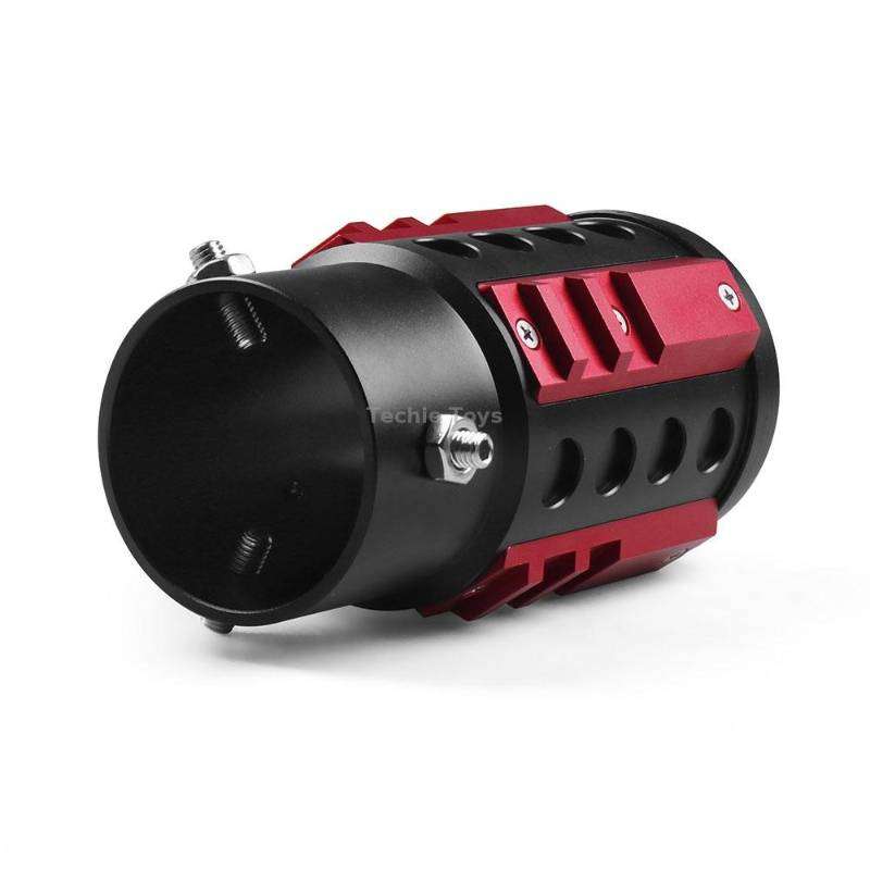 Car Modification Exhaust Pipe Tail Throat(Black)