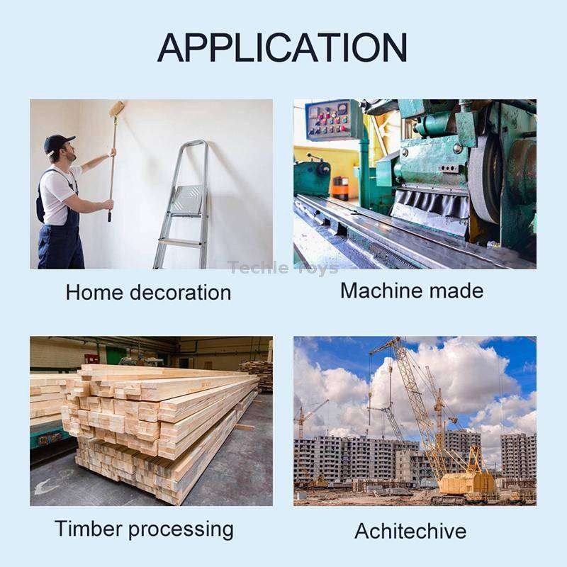 GVDA GD-H400M Digital Level 360 Measure Protractor Level Ruler(Red)