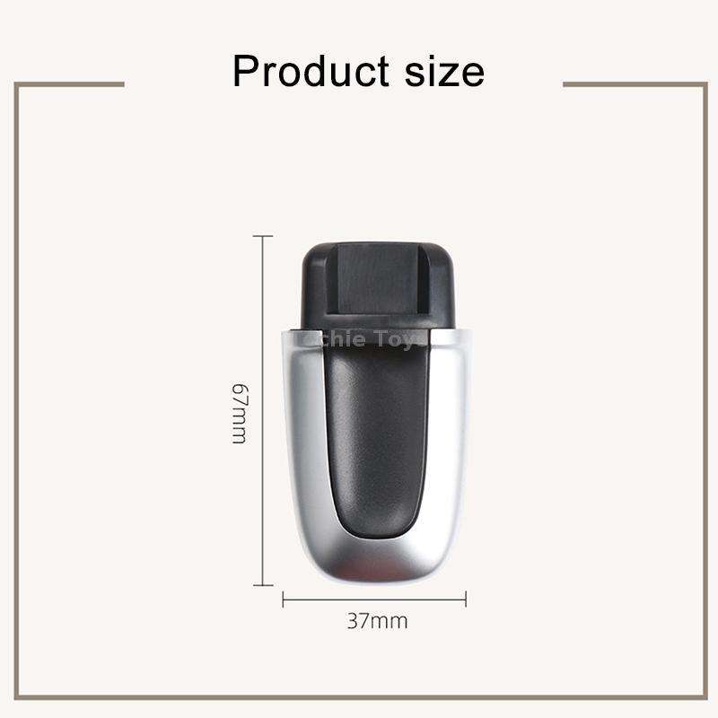 For Porsche Cayenne 2011-2017 Car One-button Start Engine Key Ignition Switch Button(Black)