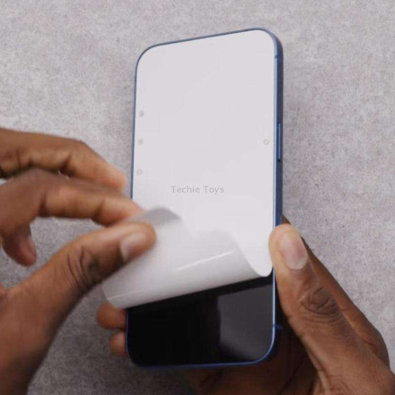 For iPhone 13 mini LCD Plastic Protection Stickers