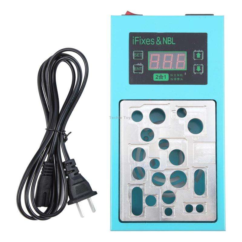 iFixes Bracket & Camera Disassembly Repair Heating Platform for iPhone 7-14 Pro Max, Plug:US Plug