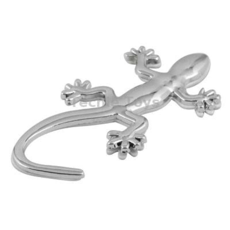 Gecko Style Chrome Badges(Silver)