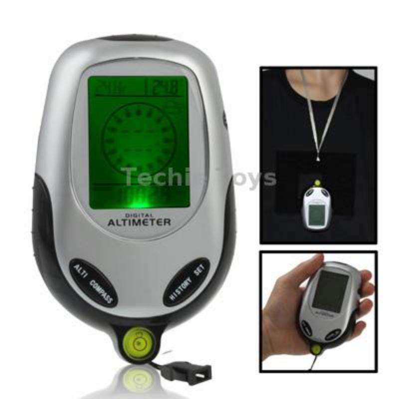 6 in 1 (Altimeter, Barometer, Compass, Thermoeter, Time & Calendar) Multifunction Digital Compass