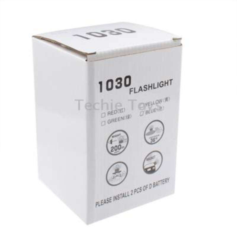 6-LED Flash Strobe Warning Light for Auto Car with Strong Magnetic Base (Yellow + Black)