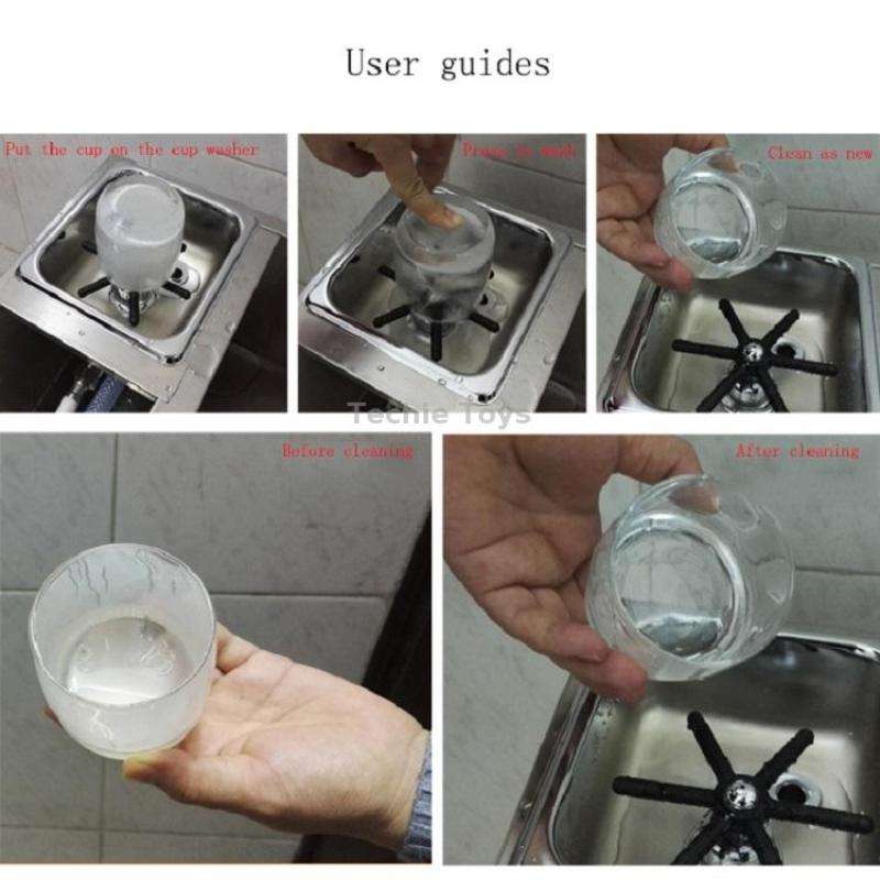 Automatic High Pressure Embedded Stainless Steel Bar Cup Washer Medium Cup Washer