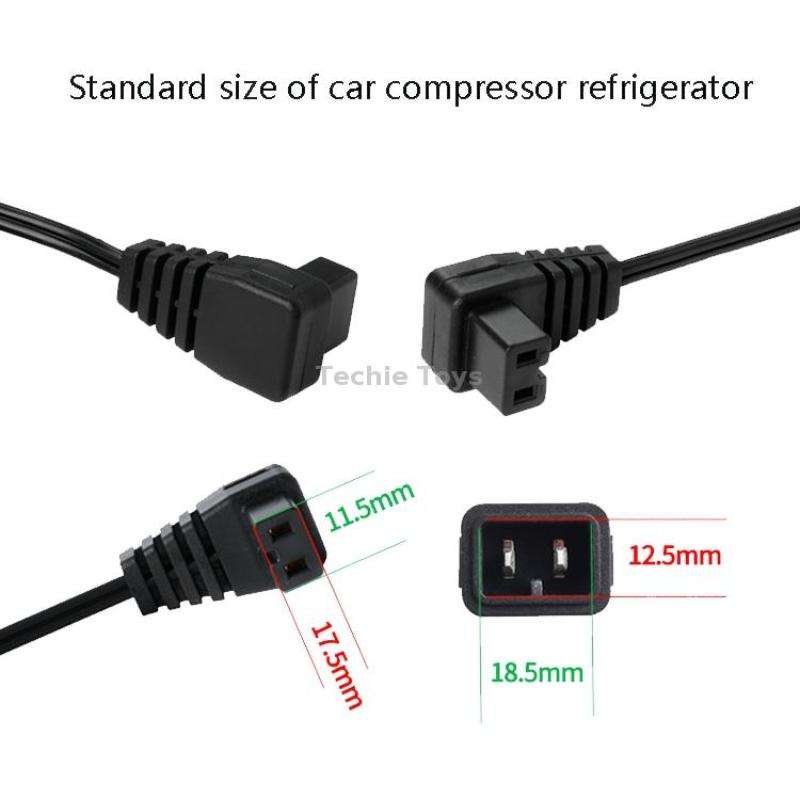 Car Compressor Refrigerator Line 12/24V Semiconductor Refrigerator Power Cord Cigarette Lighter Line