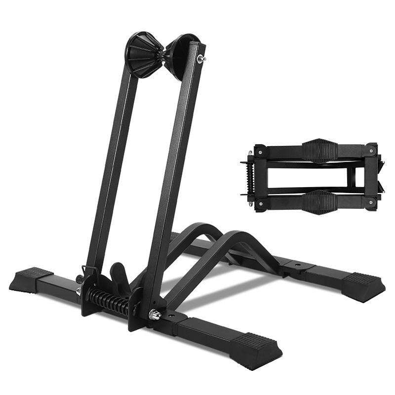 WEST BIKING Portable Bicycle Parking Display Stand(Black)