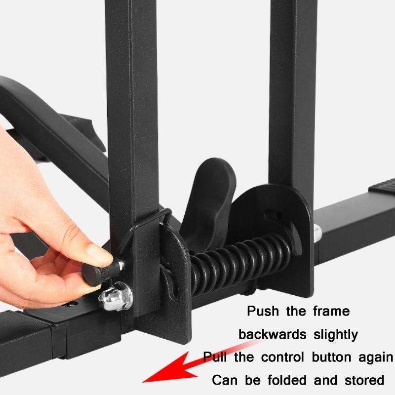 WEST BIKING Portable Bicycle Parking Display Stand(Black)